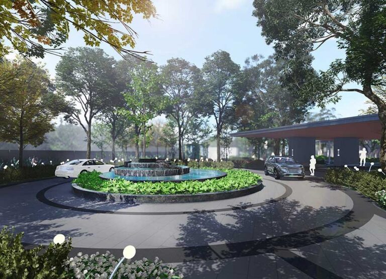 site-concepts-illustrations-digital-impression-perspectives-drop-off-water-feature-day