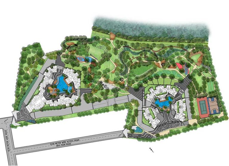 site-concepts-illustrations-digital-impressions-plans-godrej-reflections-master-plan