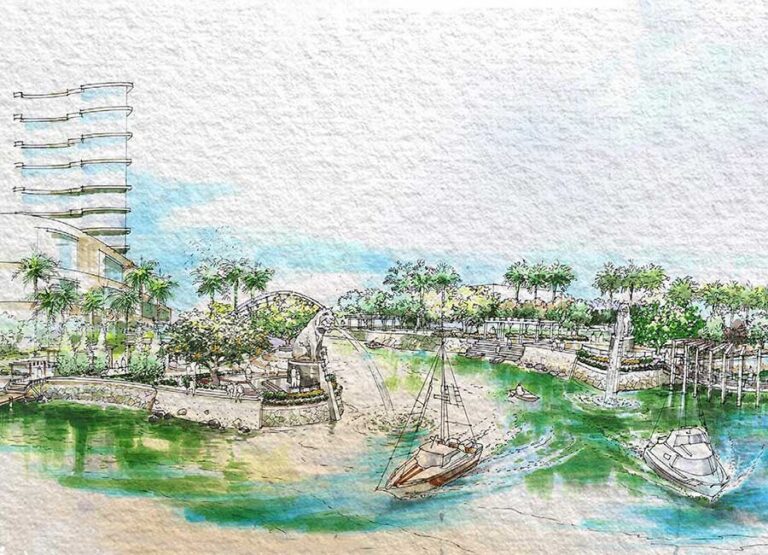 site-concepts-illustrations-manual-sketches-perspective-kuching-waterfront-indonesia-21