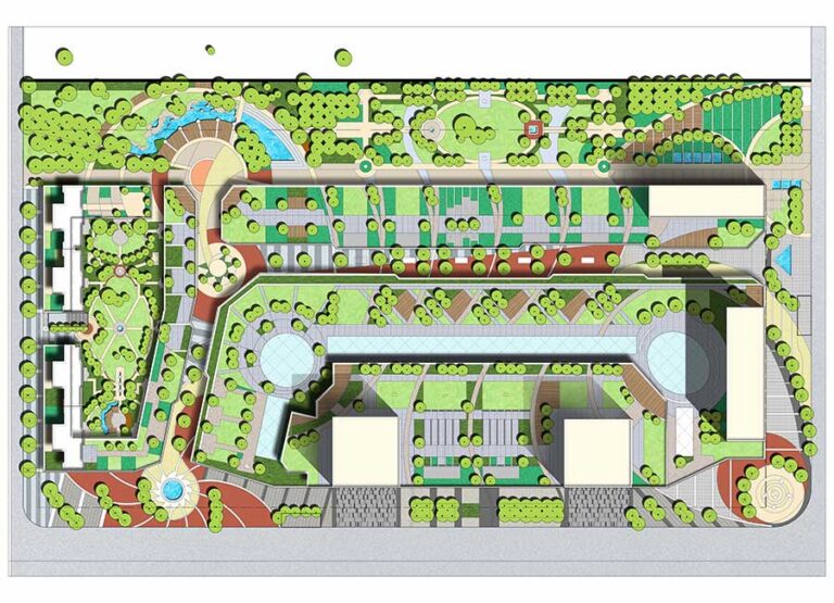 site-concepts-illustrations-manual-sketches-plans-wuxi-wanda-masterplan